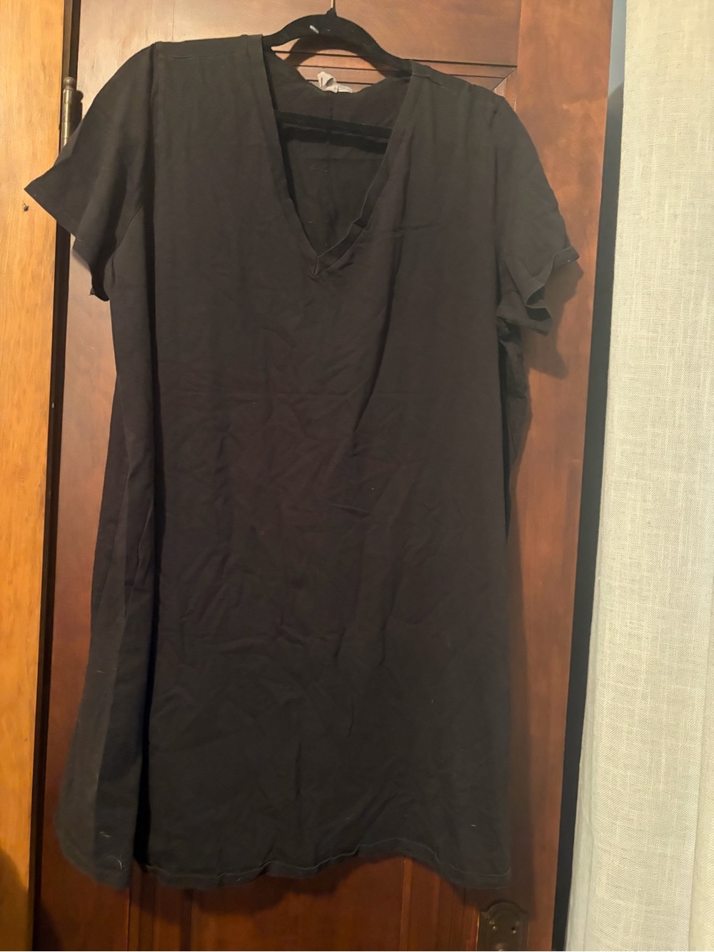 ASOS Black V-Neck Dress